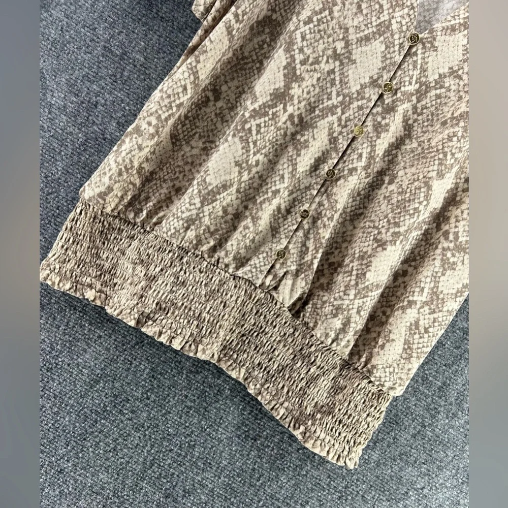 Michael Kors Short Sleeve Blouse Size S/P - Picture 4 of 7